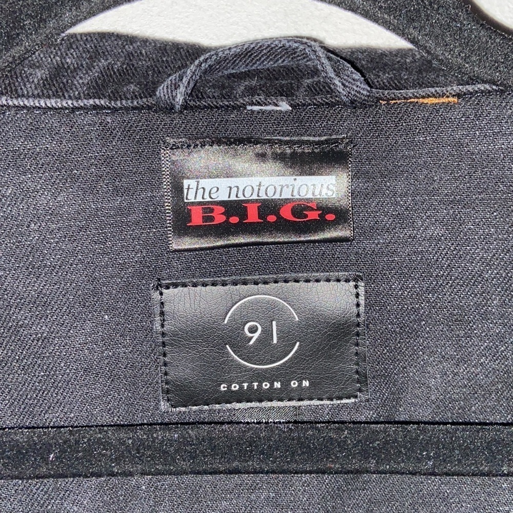 The Notorious B.I.G. 🗽 Biggie Smalls 🍎 Life after Death 🏴‍☠️ XXL 1/1 Denim‌‌ - Picture 7 of 9